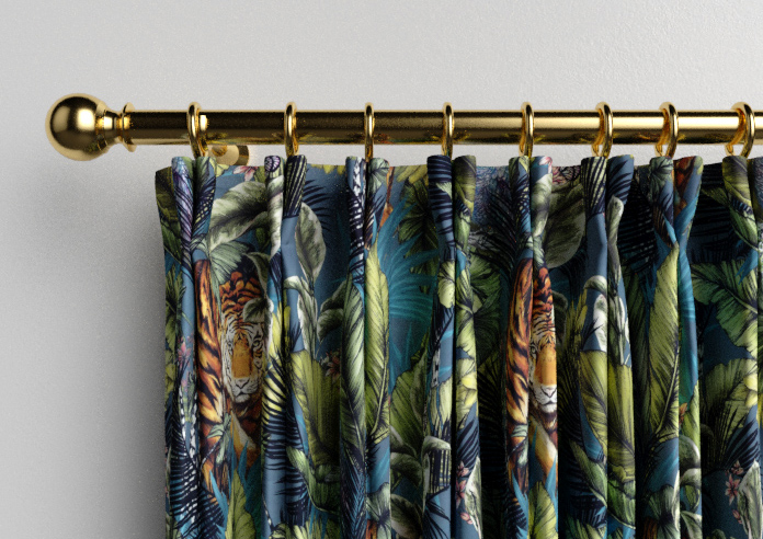 Bengal Tiger, Twilight - Made to Measure Curtains - Image 10